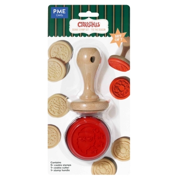 Christmas Cookie Stamp Set of 7 - 'Tis the Season!
